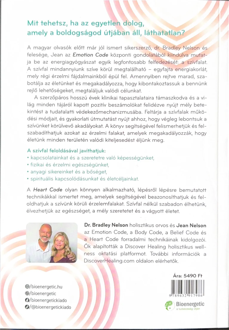 Heart code hátsó borító